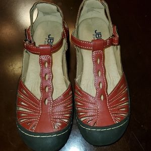 Red JBU Shoes